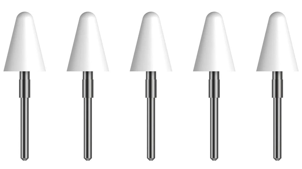 Náhradné hroty Kobo Stylus 2 biele_01