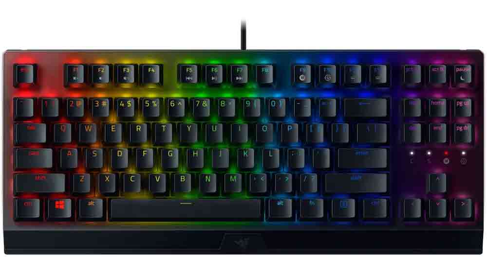 Herní klávesnice Razer Blackwidow V3 TKL Yellow switch_01