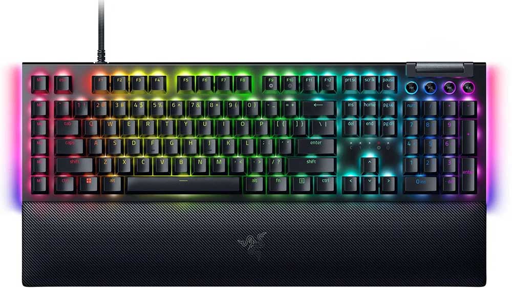 Herní klávesnice Razer BlackWidow V4 Yellow Switch (rozložení USA) _01