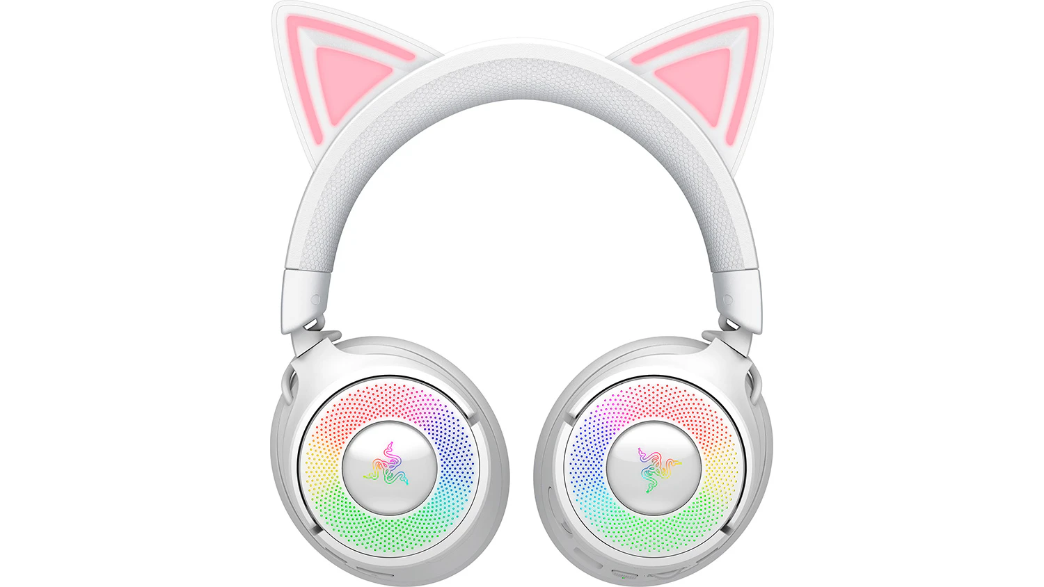 Herní sluchátka Razer Kraken Kitty V3 Pro Black s otočenými náušníky
