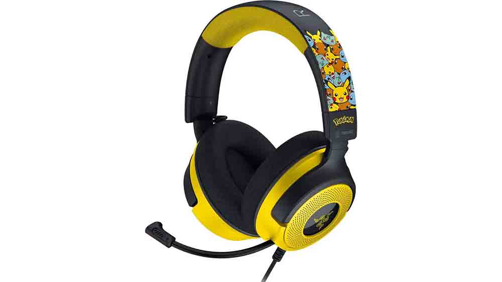 Herné slúchadlá Razer Kraken V4 X Wired, Pokémon Kanto Starters edícia