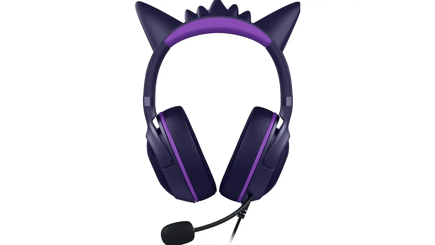 Herné slúchadlá Razer KRAKEN KITTY V2 USB Headset Pokémon Gengar Ed.