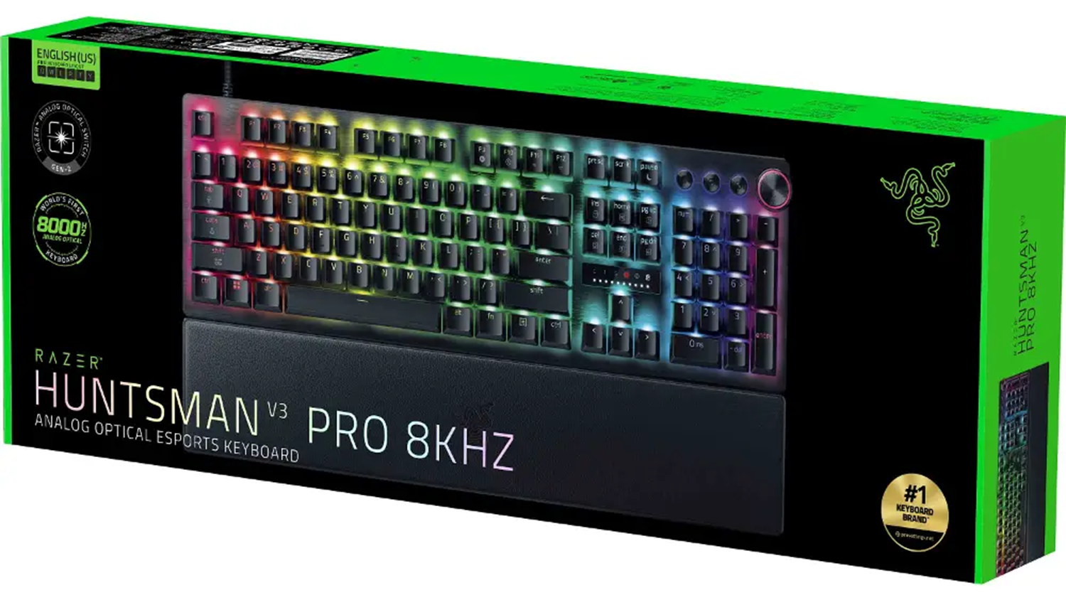 Hern&iacute; kl&aacute;vesnice Razer Huntsman V3 Pro 8KHz v krabici