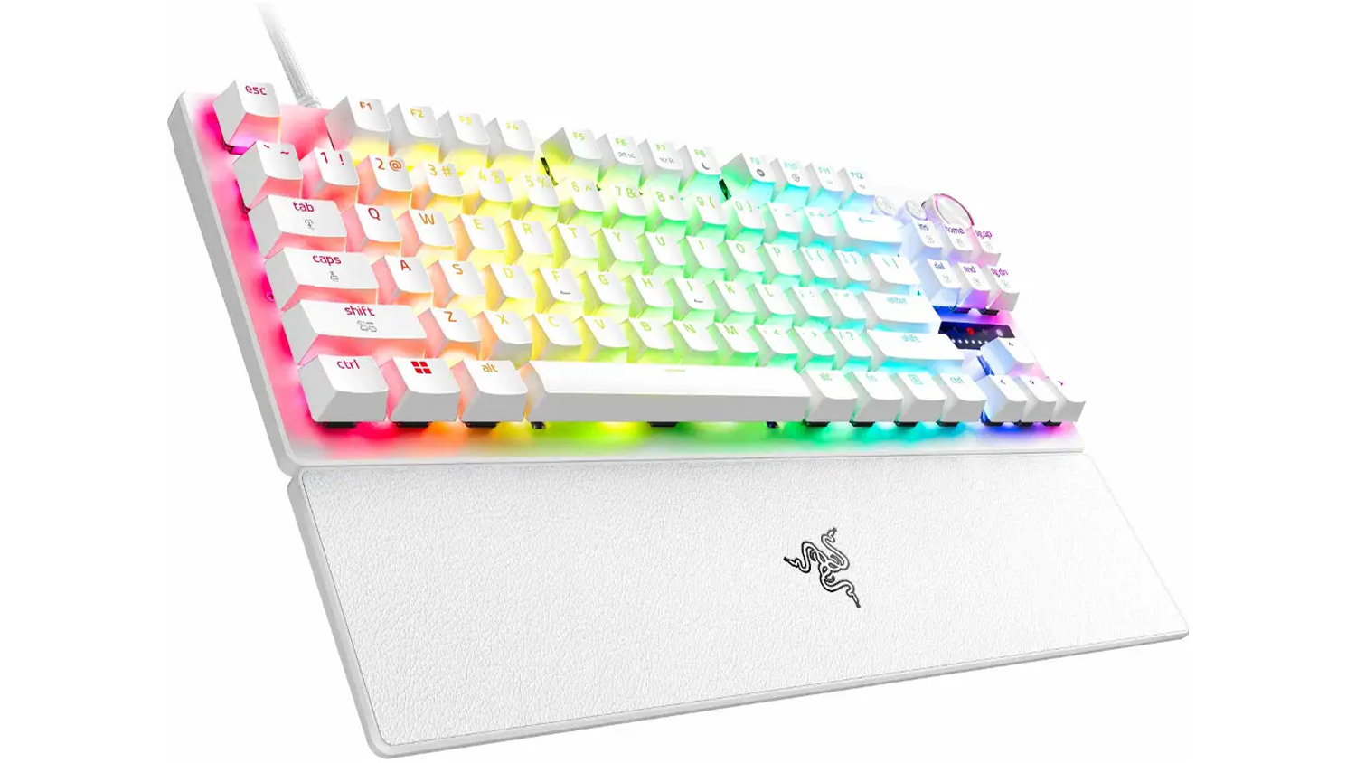 Herní klávesnice Razer Huntsman V3 Pro Tenkeyless Pro 8KHz z boku