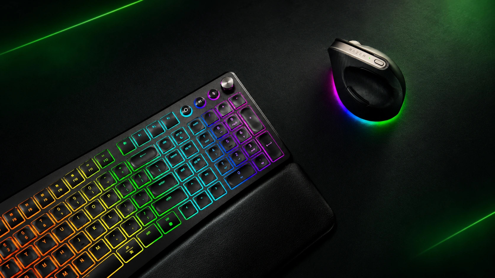 Klávesnice Razer s barevným podsvícením