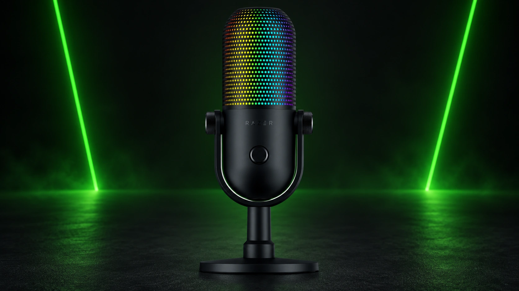 Mikrofon Razer s RGB podsvícením