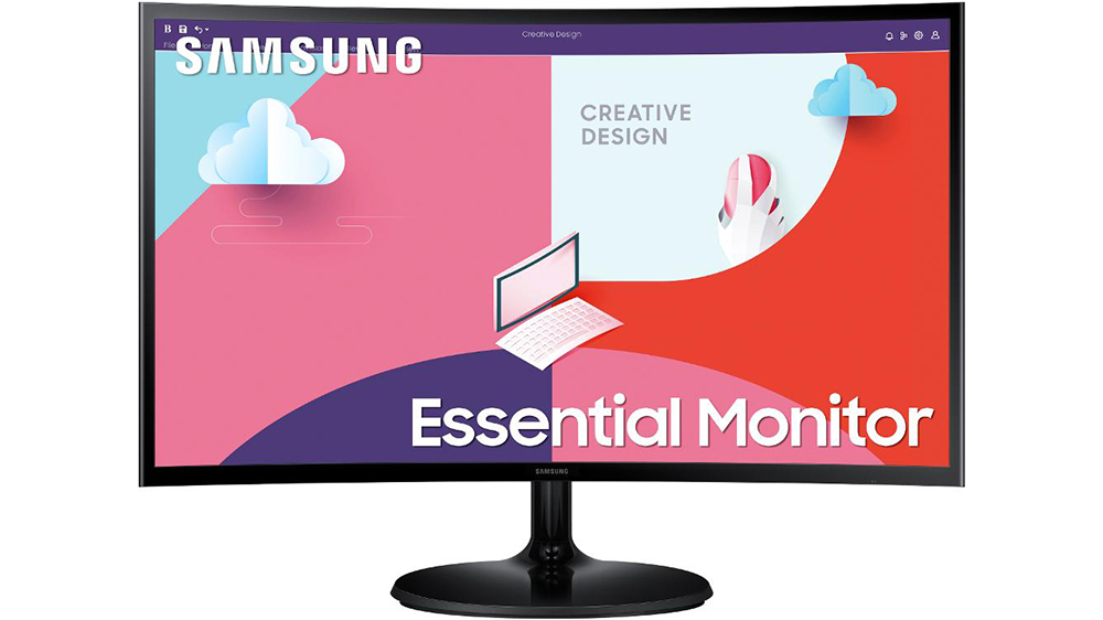 Prohnutý monitor Samsung LS27C360EAUXEN