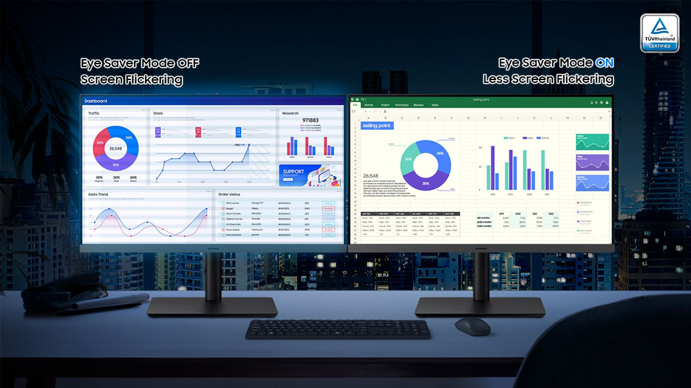 Essential monitor Samsung 24 S4 (S43GC) LS24C432GAUXEN