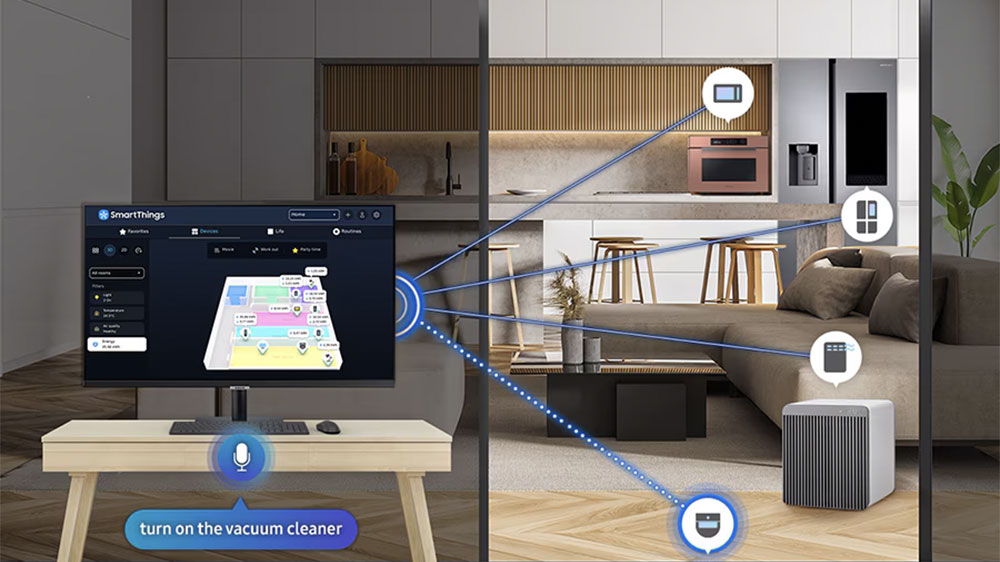 Chytrá domácnost Smart Monitor Samsung M7_04