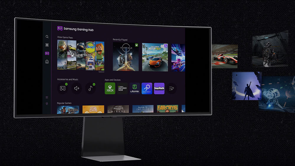 Gaming Hub na Samsung Odyssey OLED G8_03