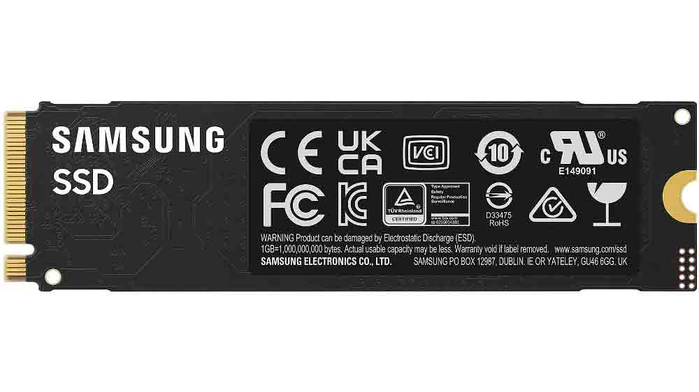 SSD disk Samsung 990 EVO Plus 1 TB ze zadní strany_04