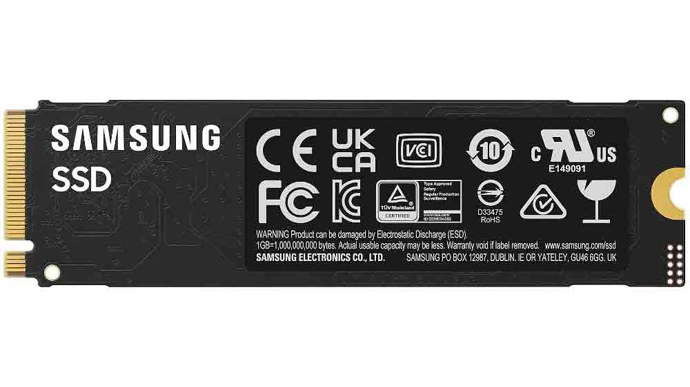 SSD disk Samsung 990 EVO Plus 2TB ze zadní strany_04
