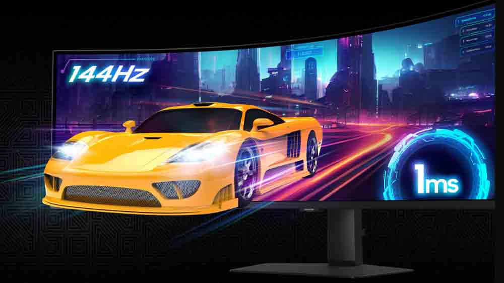 Auto vyjíždějící z monitoru Samsung Odyssey G9_03