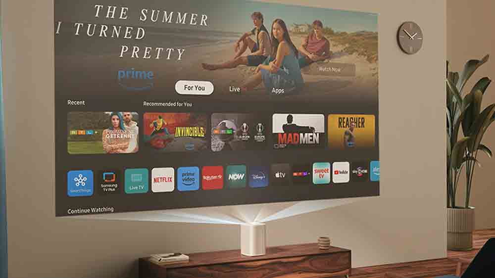 Projektor Samsung Premiere 5 prom&iacute;taj&iacute;c&iacute; rozhran&iacute; Smart TV_04