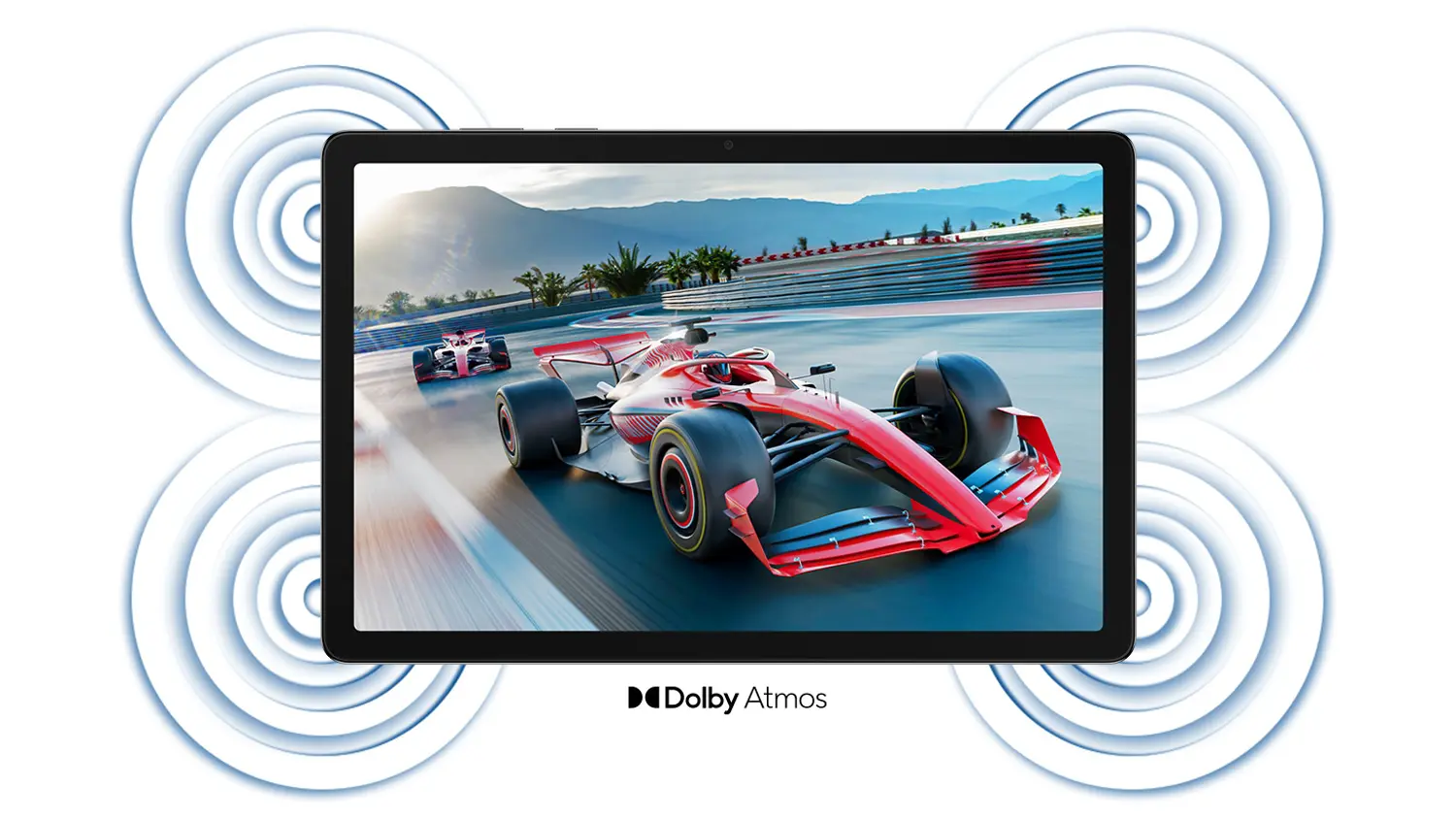 Vizualizace zvuku na tabletu Samsung Galaxy A11+
