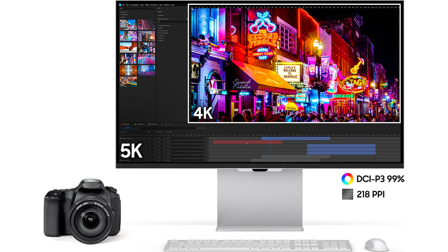 Porovnanie 4K a 5K obrazu