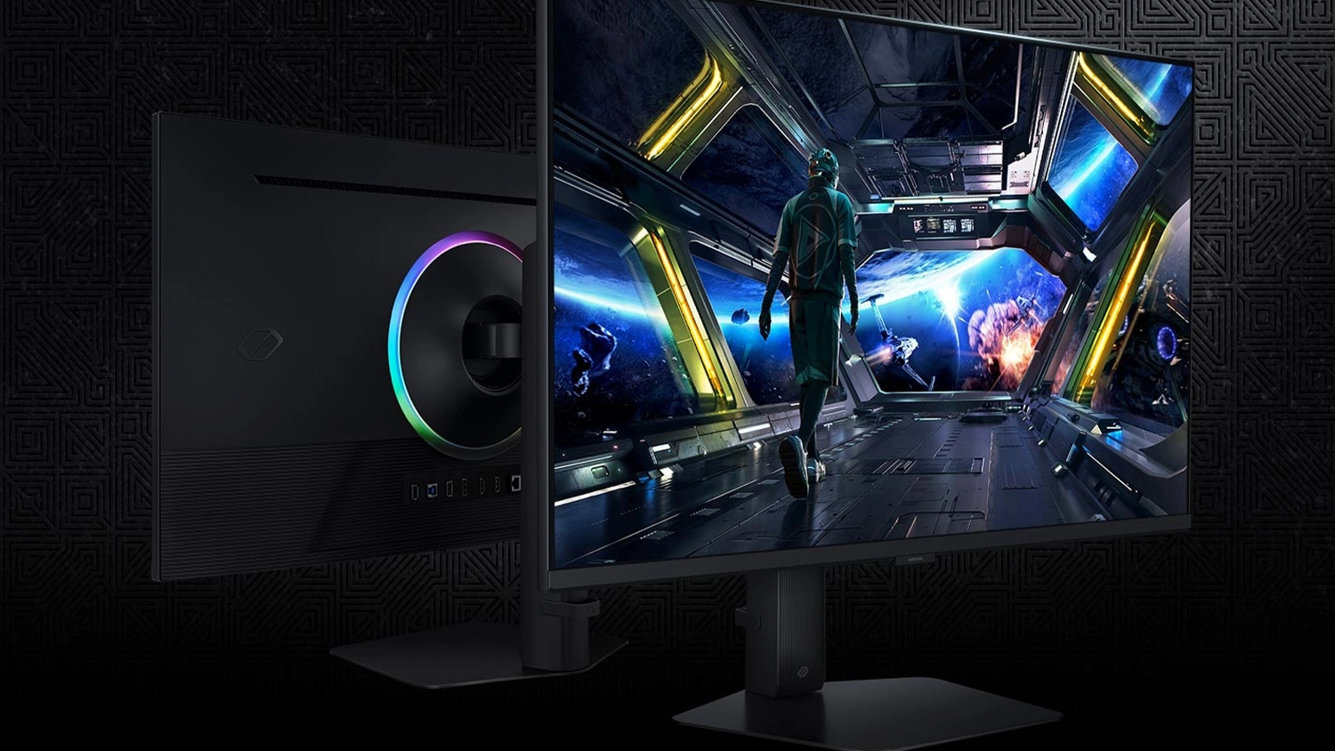 Monitor Samsung zepředu i ze zadní strany