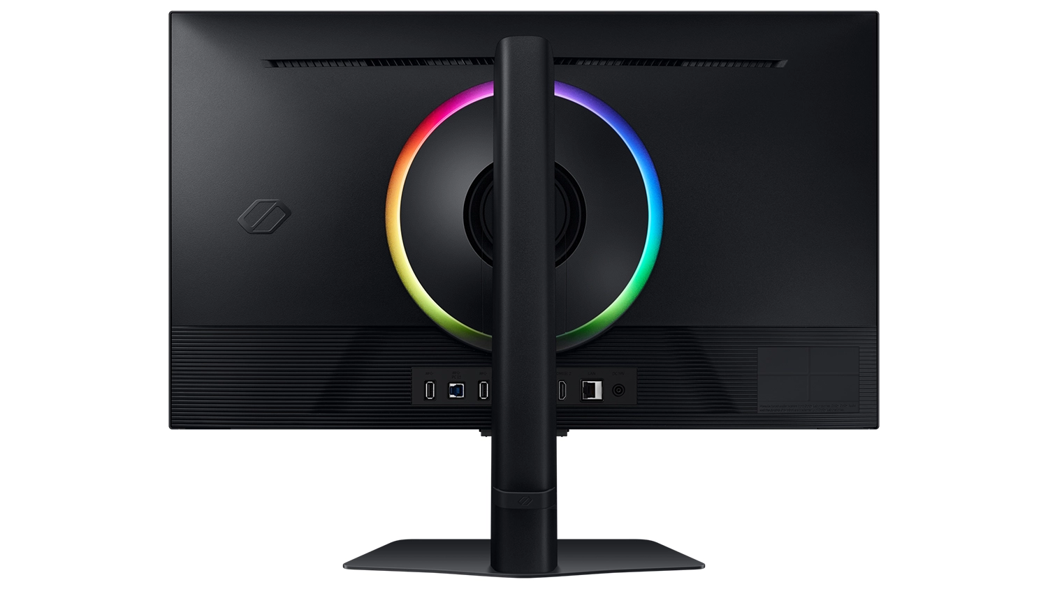 Pohled na monitor ze zadní strany