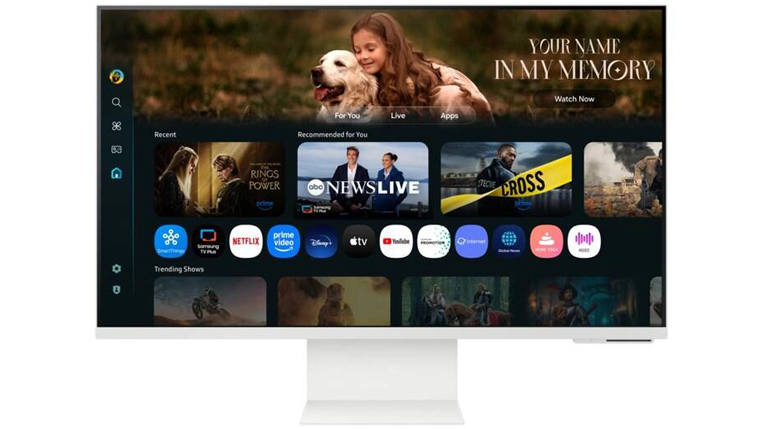 Smart monitor Samsung LS32FM801UUXDU