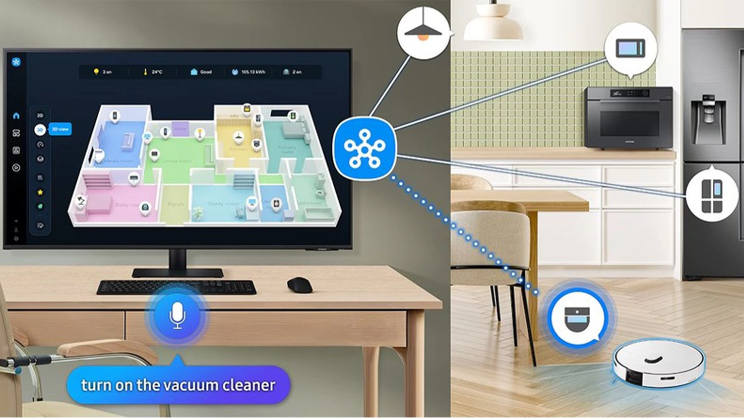 Využit&iacute; platformy SmartThings