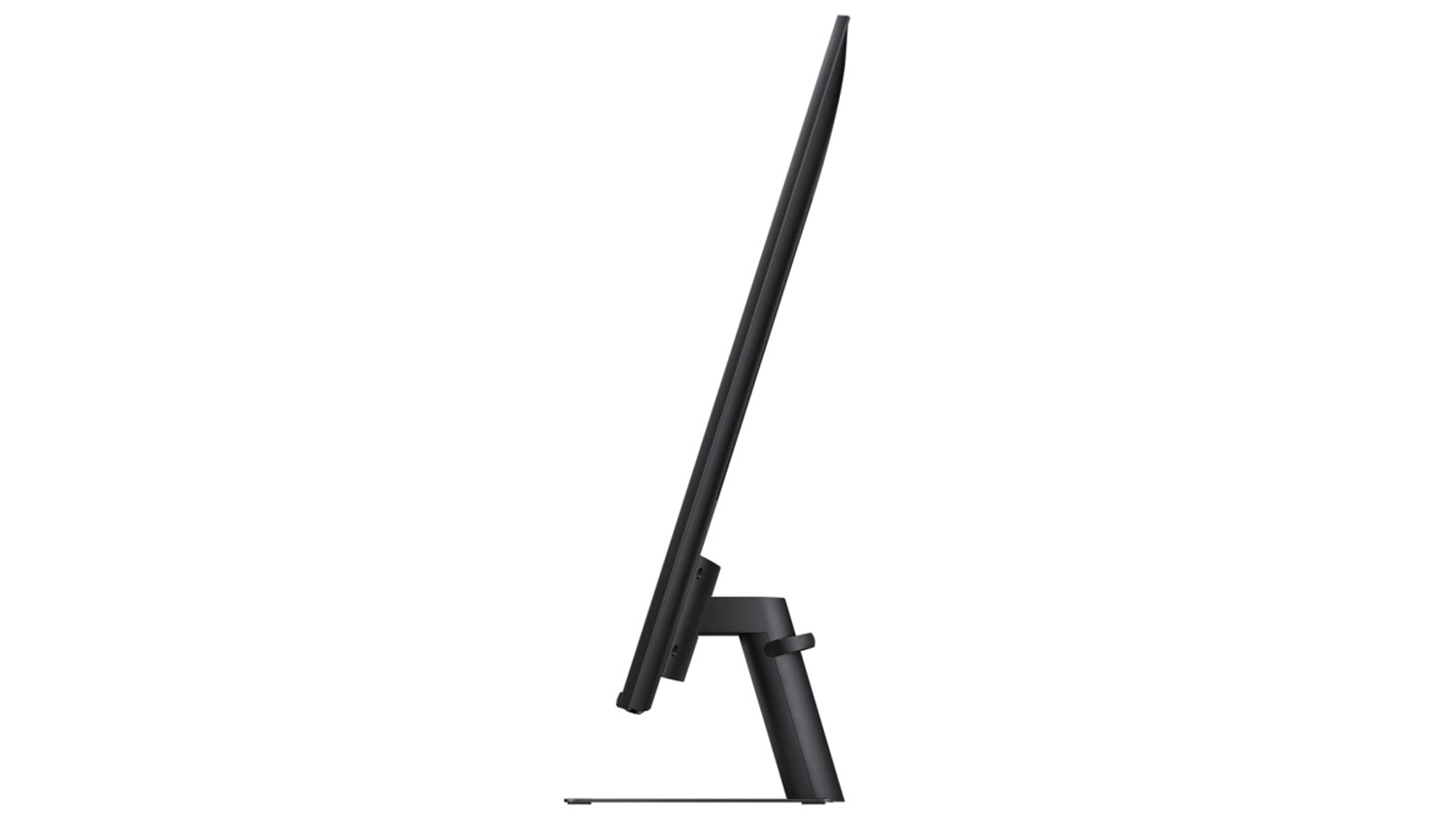 Pohled z boku na monitor Samsung