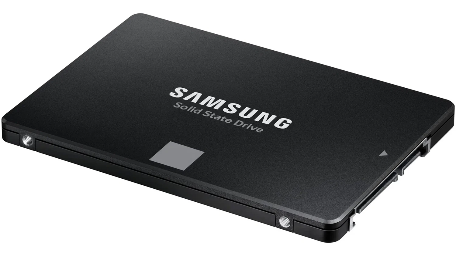 Datov&eacute; &uacute;loži&scaron;tě SSD Samsung &ndash; pohled shora