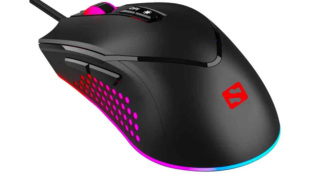 Herní myš Sandberg Azazinator 6400, černá_01