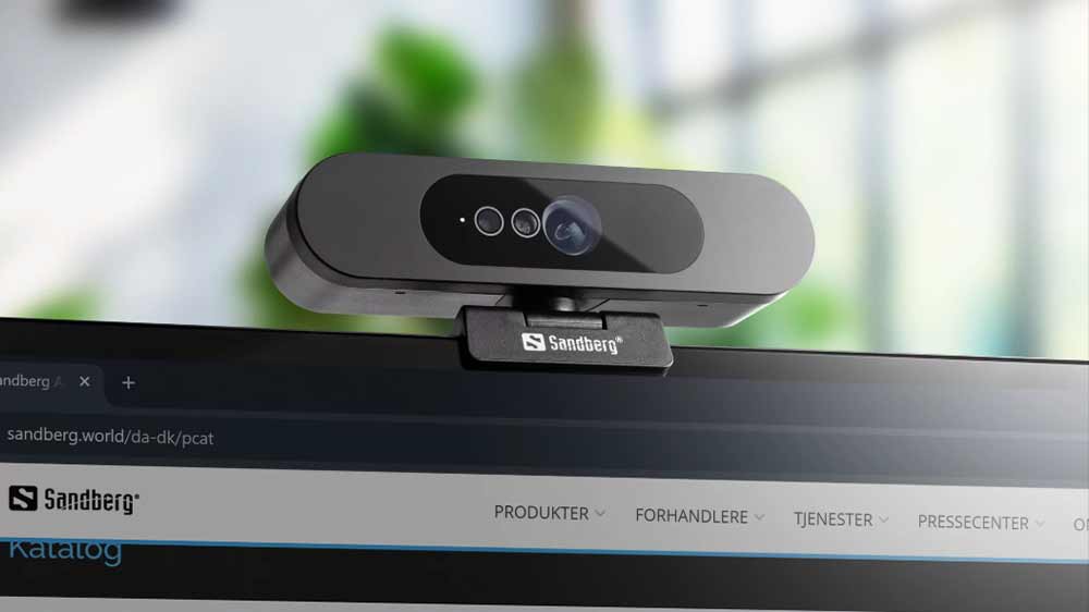 Webkamera Sandberg Face-ID Webcam 2 na monitoru_03