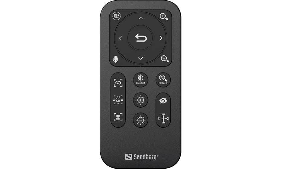 Dálkové ovládání webkamery Sandberg Streamer USB Webcam Pro Elite_04