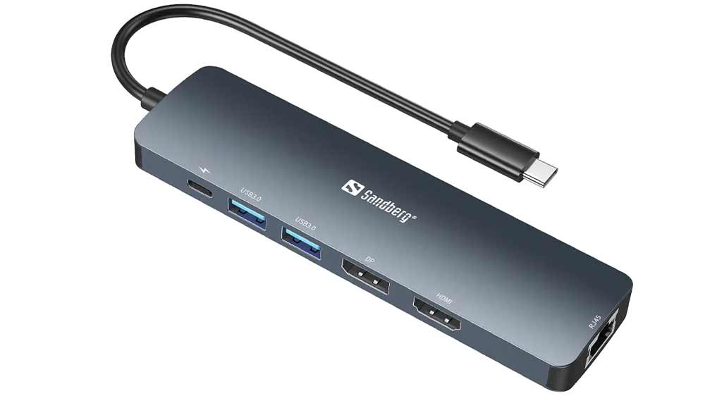 Dokovací stanice Sandberg USB-C 8K Display Dock_01