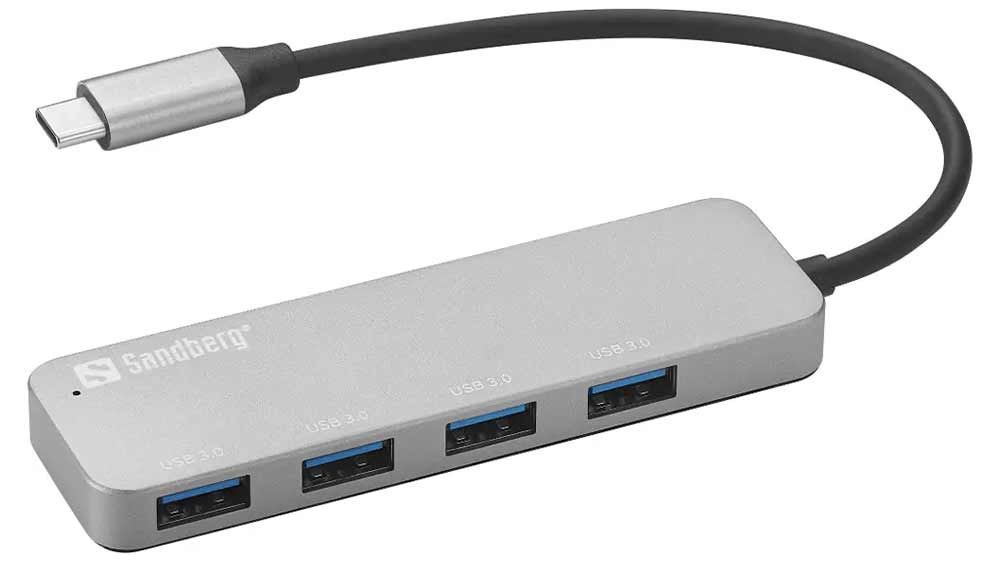 Hub Sandberg USB-C to 4 &times; USB-C Hub_01