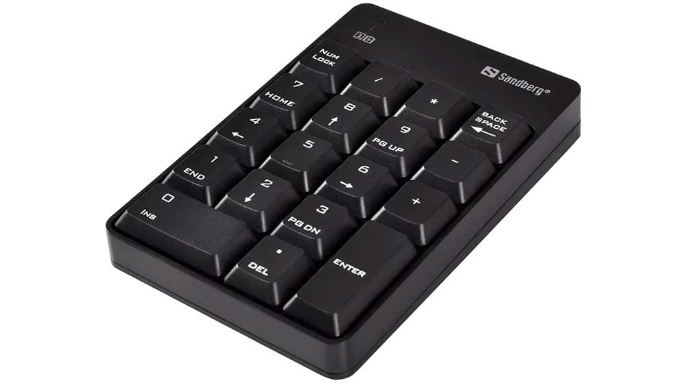 Bezdrátová numerická klávesnice Wireless Numeric Keypad 2 Sandberg_01