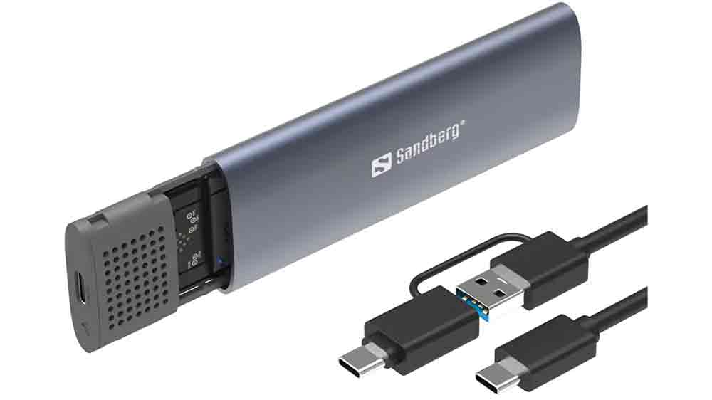 Pouzdro Sandberg USB 3.2 a USB kabely_03