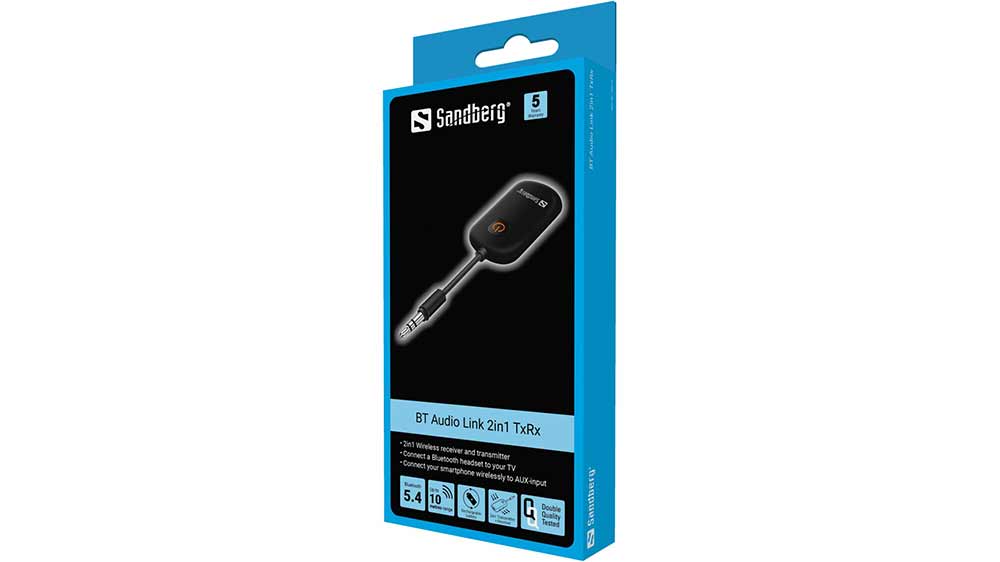 Bluetooth adaptér SANDBERG BT Audio Link 2in1 TxRx – obal_03
