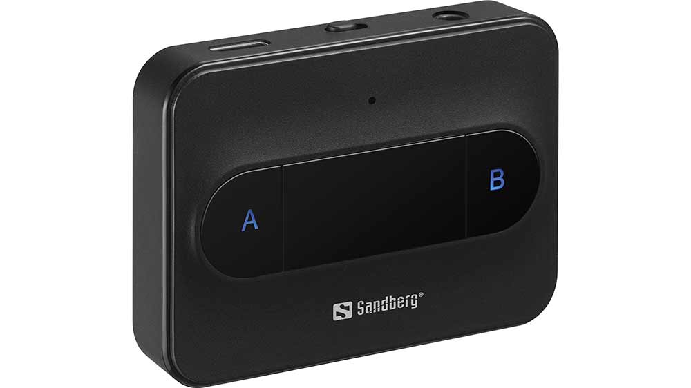 Bluetooth adaptér SANDBERG BT Audio Link for 2 HS_01