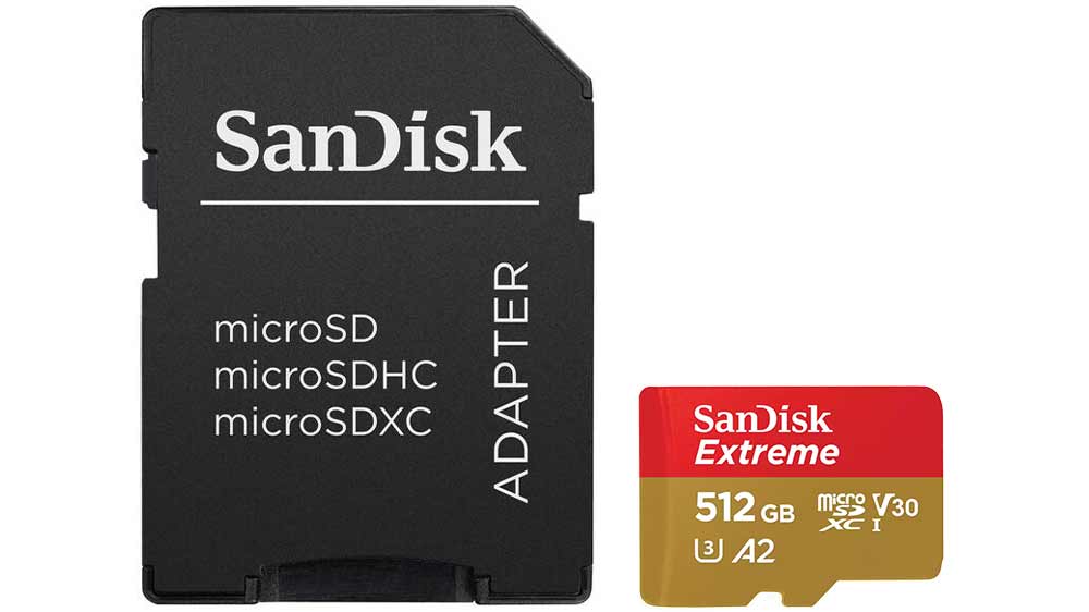 Paměťová karta SanDisk Extreme microSDXC UHS-I 512 GB s adaptérem_02