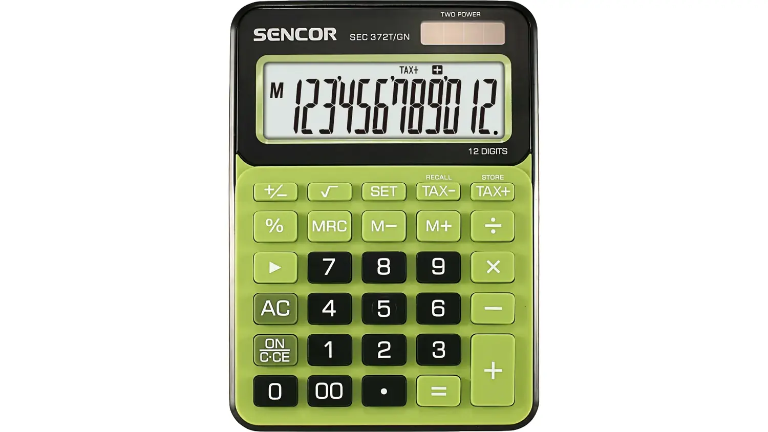 Stoln&iacute; kalkulačka Sencor SEC 372 TAX GREEN
