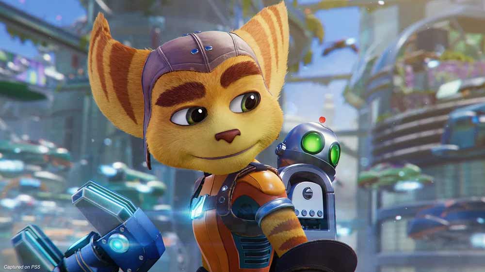 Záběr ze hry Sony Ratchet & Clank: Rift Apart_3