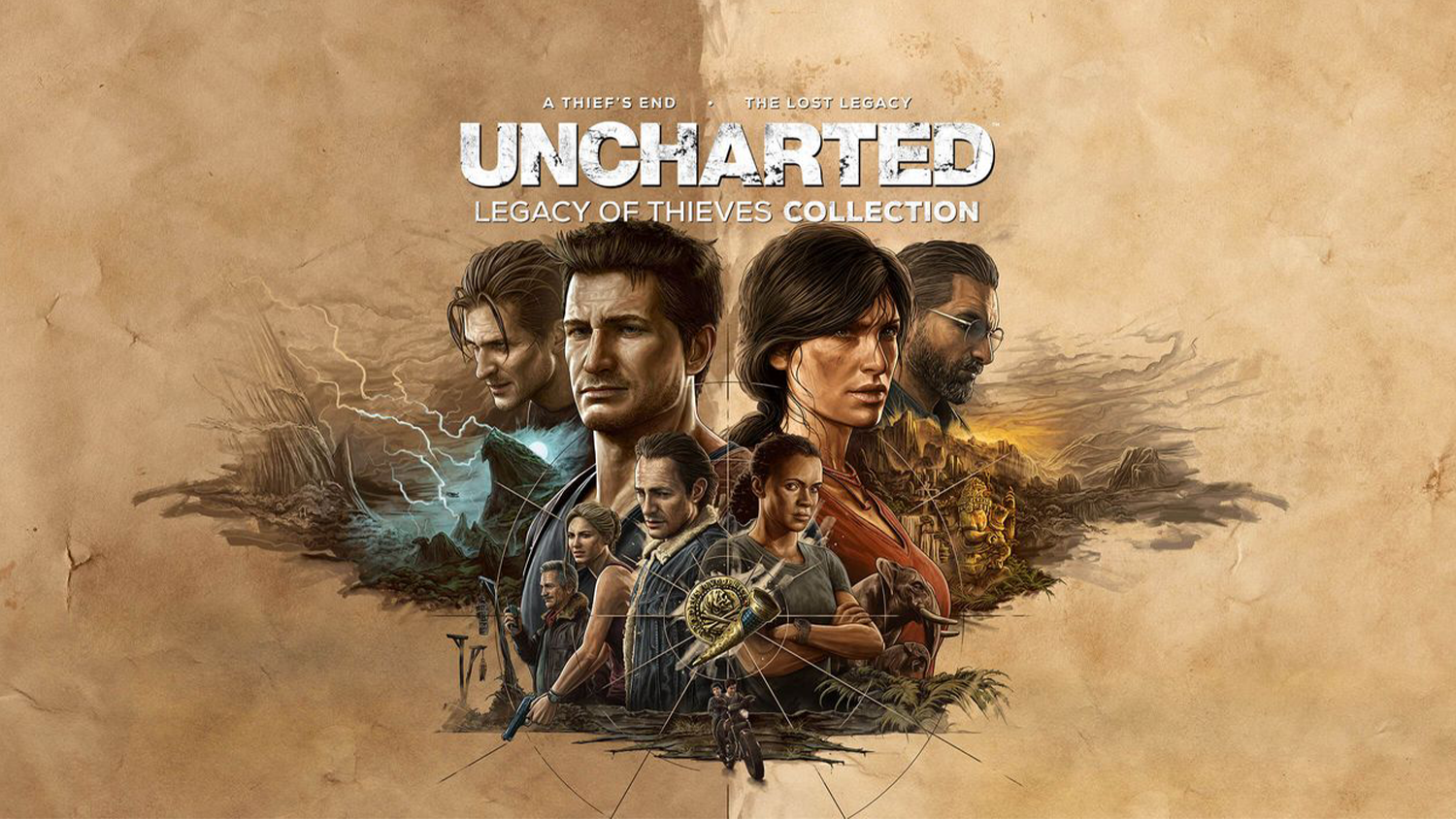 Banner ke hře Uncharted: Legacy of Thieves
