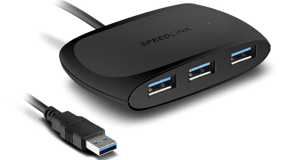 USB Hub 4-Port Speedlink Snappy s USB kabelem_02