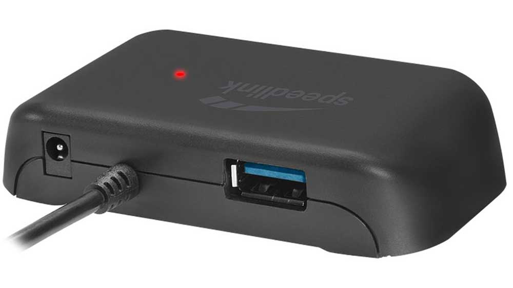 USB Hub 4-Port Speedlink Snappy Evo – zadní strana_02