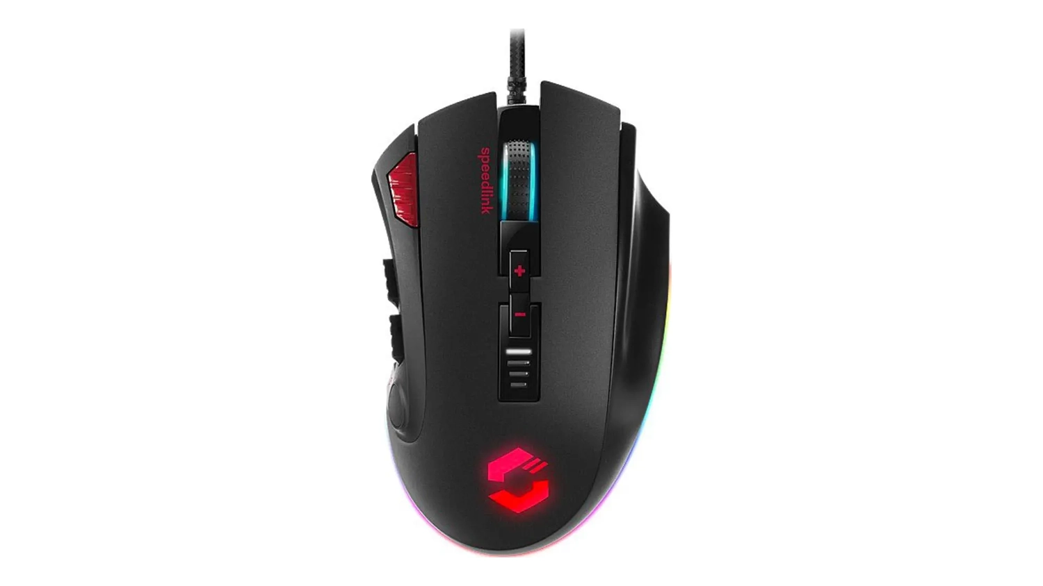 Herní myš Speedlink SL-680012-BK TARIOS horní pohled