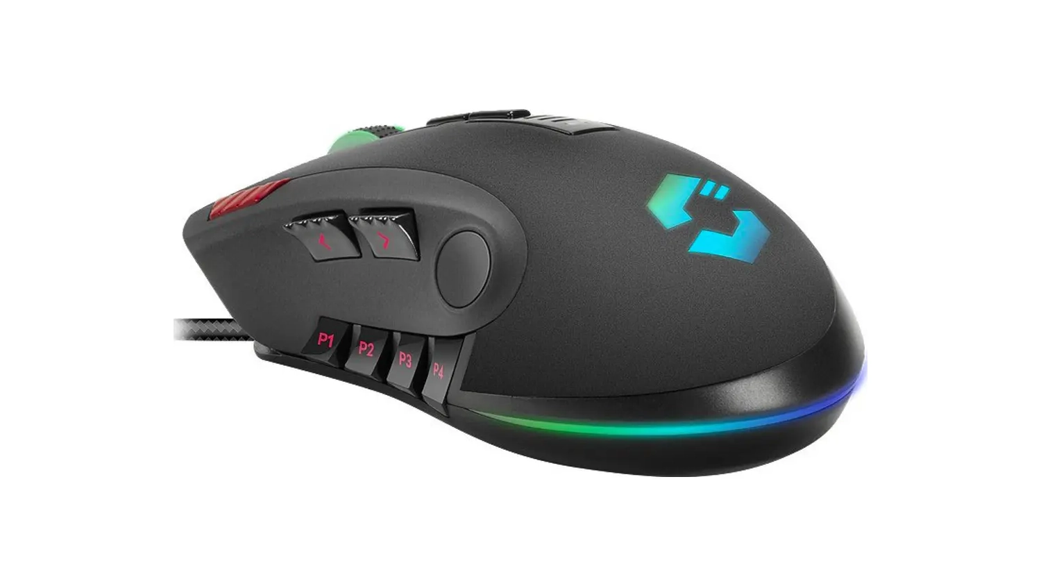 Herní myš Speedlink SL-680012-BK TARIOS boční pohled
