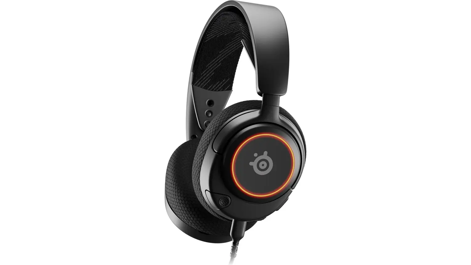 Sl&uacute;chadl&aacute; cez hlavu SteelSeries Arctis Nova 3 čierne