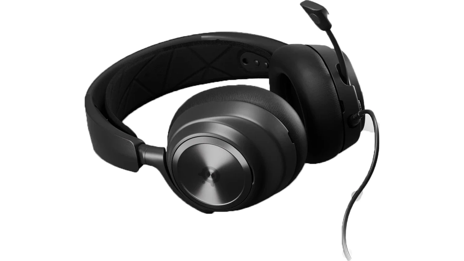 Slúchadlá cez hlavu SteelSeries – pohľad zhora