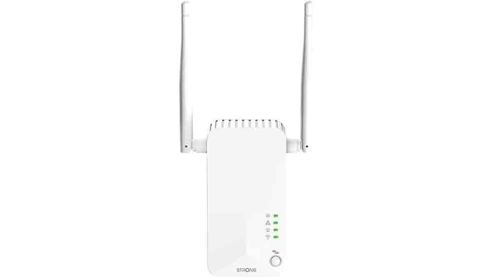 Adaptér powerline Strong WF 600 FR s anténou a spouštěcím tlačítkem_02