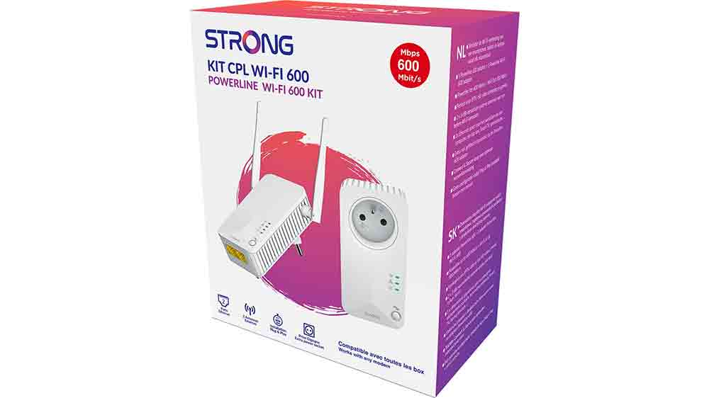 Balení adaptéru powerline Strong WF 600 FR_03