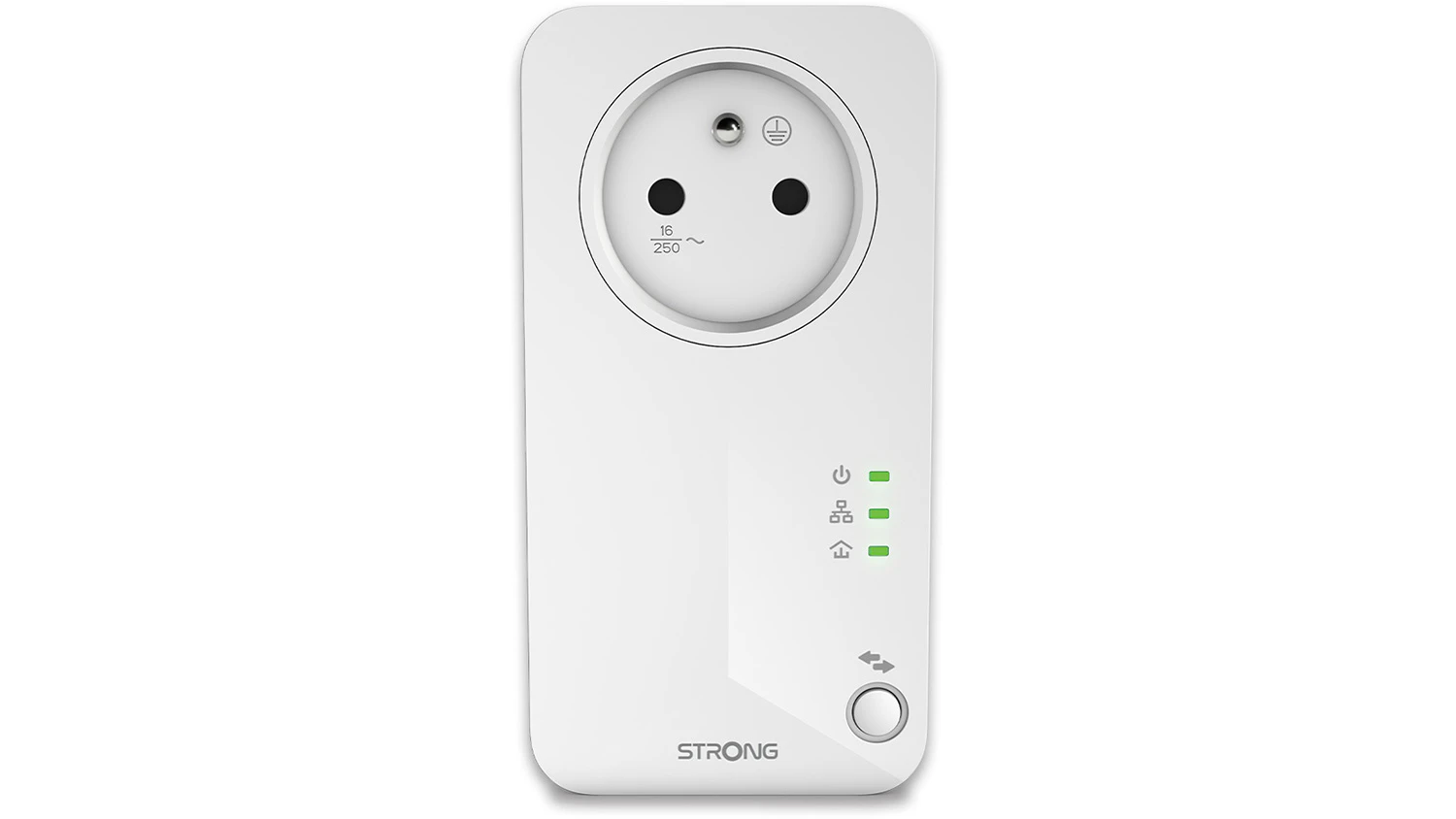 Powerline Adapter Strong – pohľad spredu