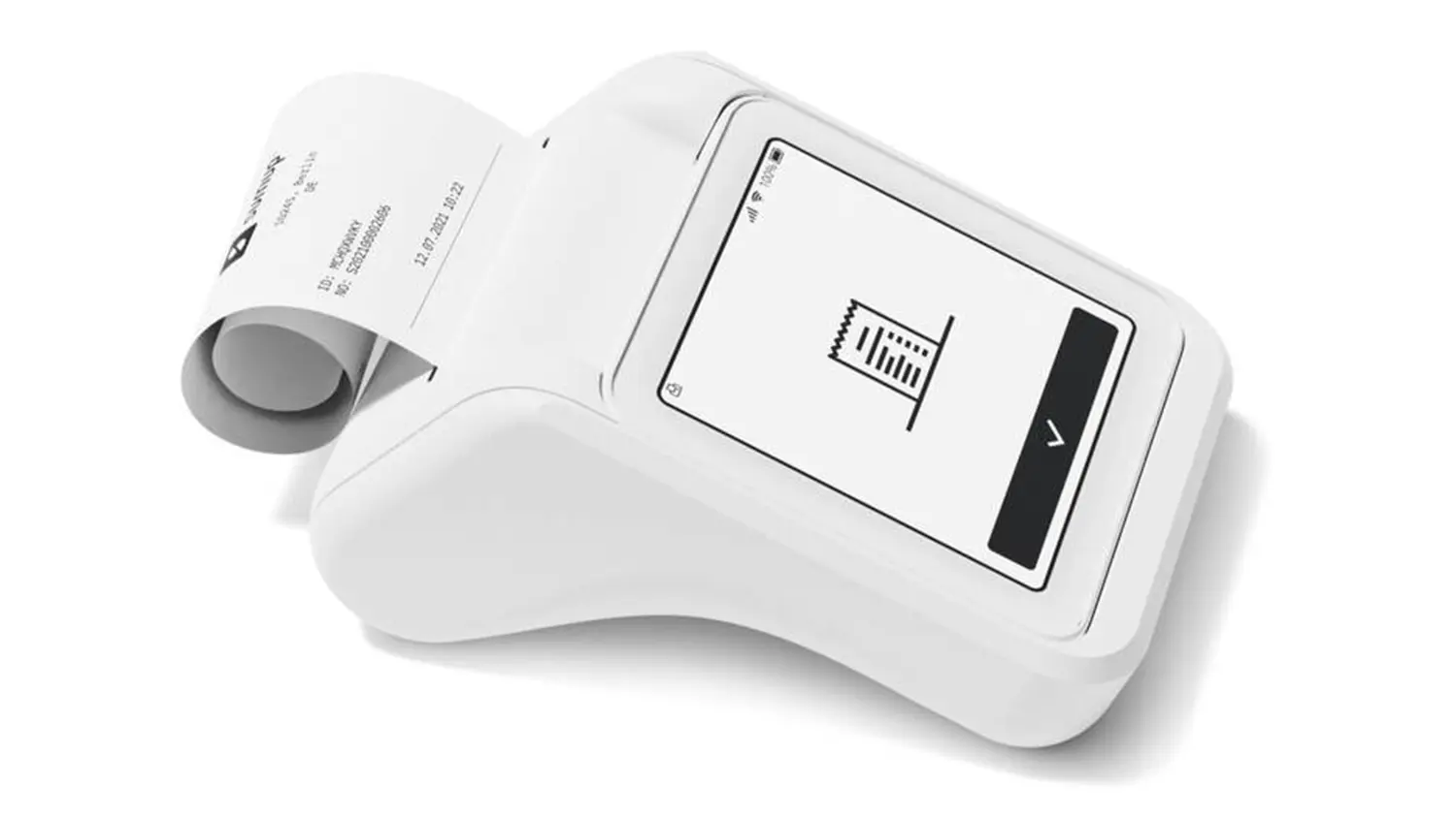 SumUp SOLO Printer tiskne účtenku