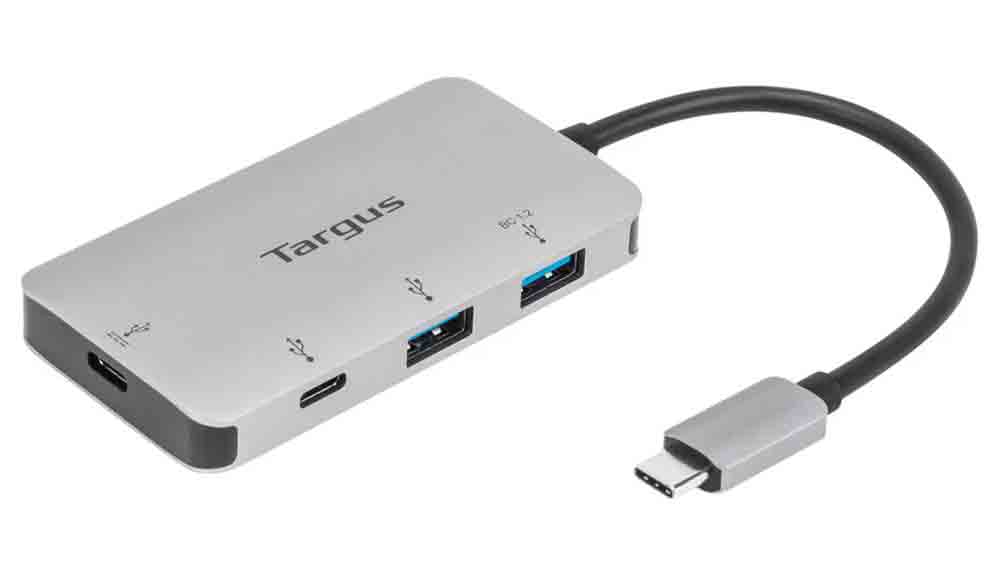 USB rozbočovač Targus Multi-Port Hub, 2× USB-A + 2× USB-C Ports (ACH228EU)_01